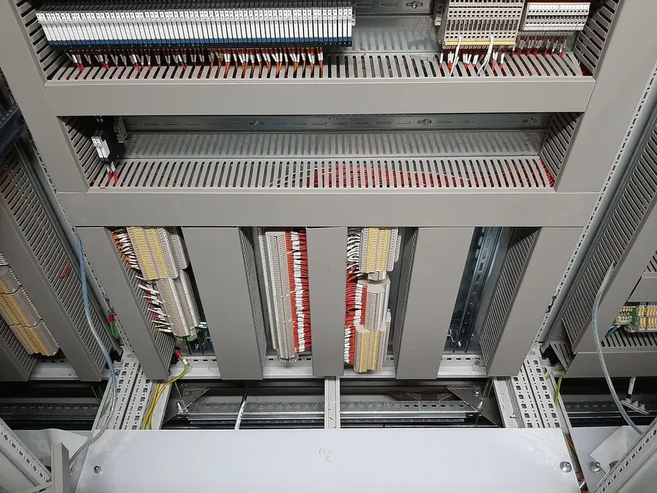 PLC input distribution cabinet